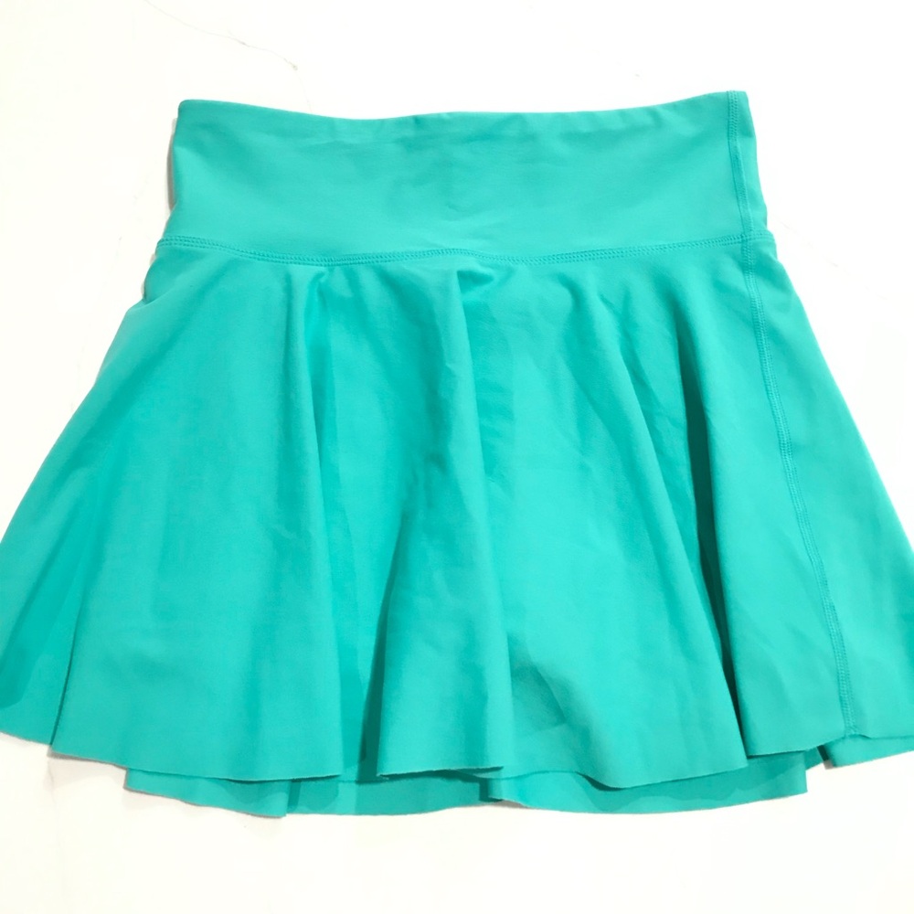 Girls Tennis Skirt Teal Aquamarine Tennis Skirt Active Wear